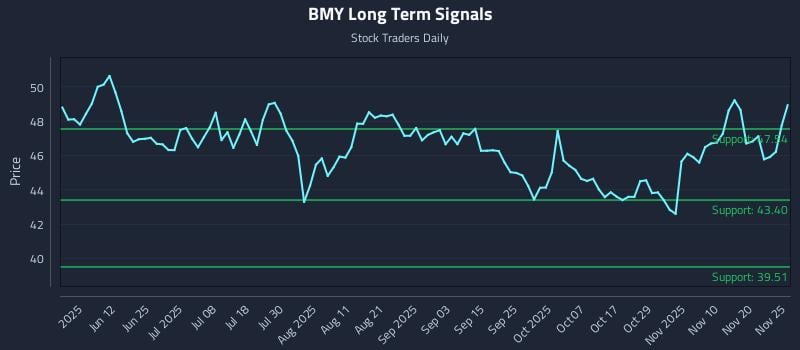 BMY Long Term Analysis for November 25 2025 BMY Long Term Analysis for November 25 2025