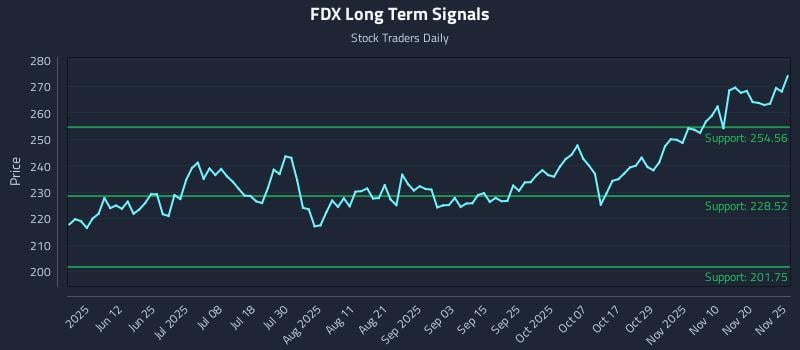 FDX Long Term Analysis for November 25 2025