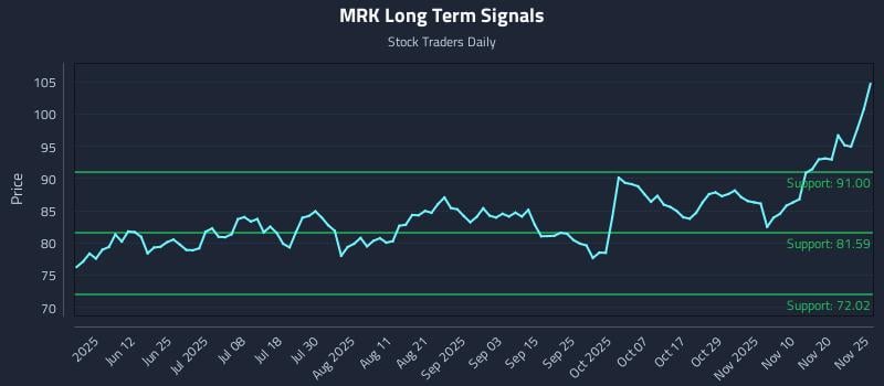 MRK Long Term Analysis for November 25 2025