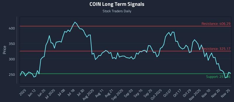 COIN Long Term Analysis for November 25 2025