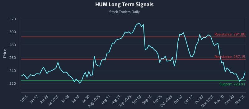 HUM Long Term Analysis for November 26 2025 HUM Long Term Analysis for November 26 2025