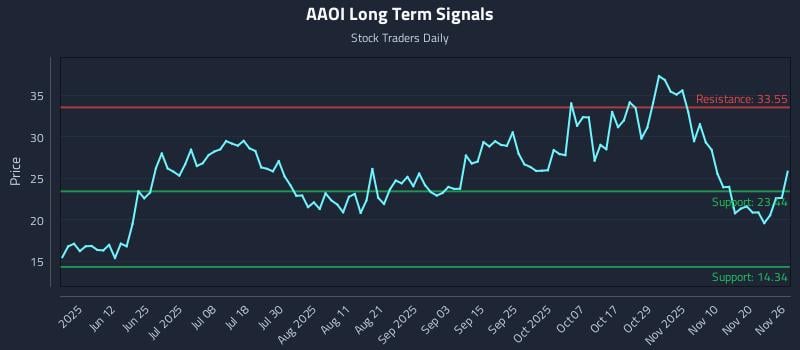 AAOI Long Term Analysis for November 26 2025