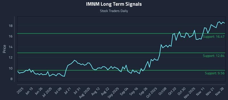 IMNM Long Term Analysis for November 29 2025 IMNM Long Term Analysis for November 29 2025