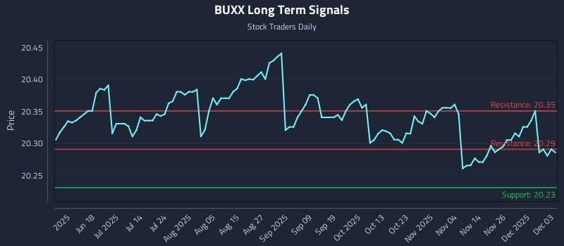 BUXX Long Term Analysis for December 3 2025 BUXX Long Term Analysis for December 3 2025