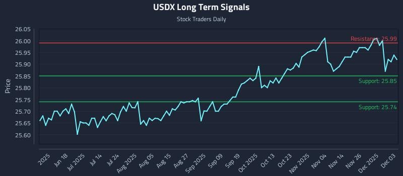 USDX Long Term Analysis for December 3 2025