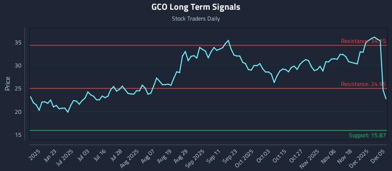 GCO Long Term Analysis for December 7 2025 GCO Long Term Analysis for December 7 2025