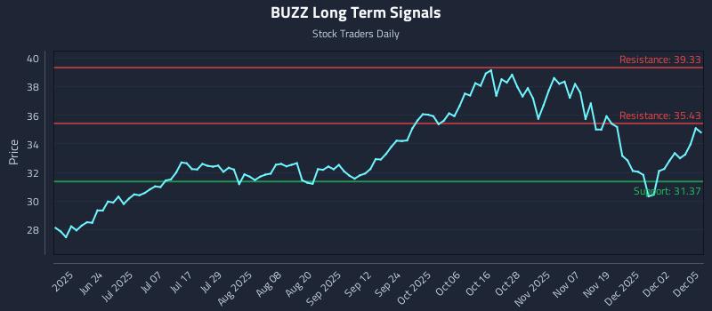 BUZZ Long Term Analysis for December 8 2025