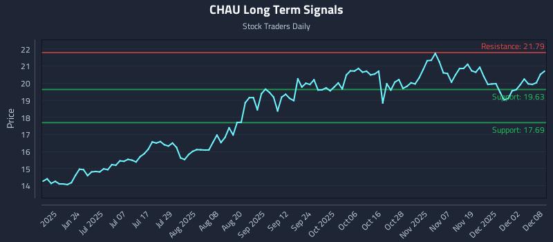 CHAU Long Term Analysis for December 8 2025