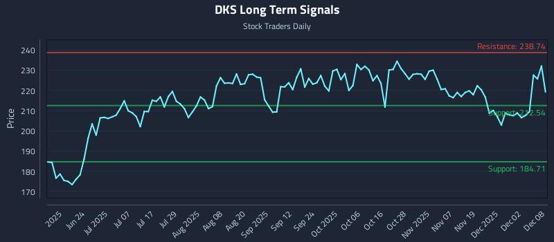 DKS Long Term Analysis for December 8 2025 DKS Long Term Analysis for December 8 2025