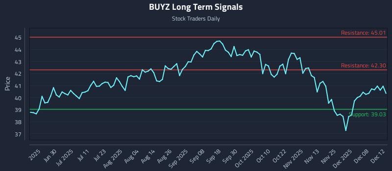 BUYZ Long Term Analysis for December 13 2025 BUYZ Long Term Analysis for December 13 2025
