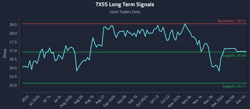 TXSS Long Term Analysis for December 15 2025 TXSS Long Term Analysis for December 15 2025