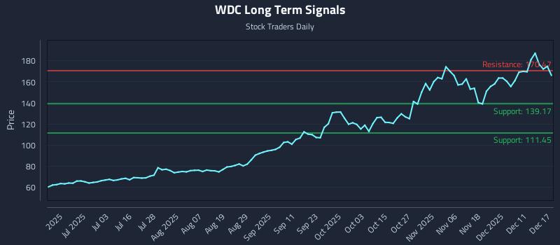 WDC Long Term Analysis for December 17 2025