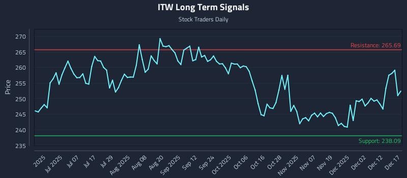 ITW Long Term Analysis for December 18 2025
