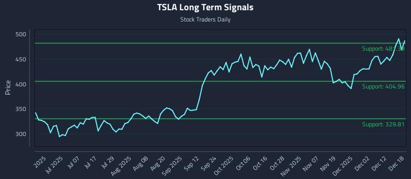 TSLA Long Term Analysis for December 18 2025 TSLA Long Term Analysis for December 18 2025
