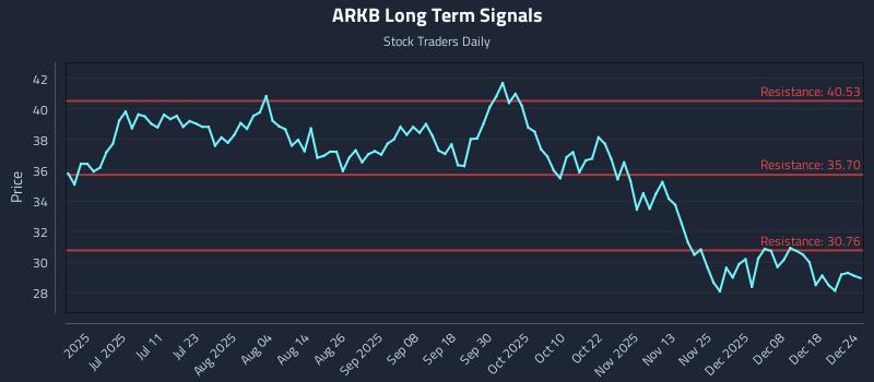 ARKB Long Term Analysis for December 25 2025