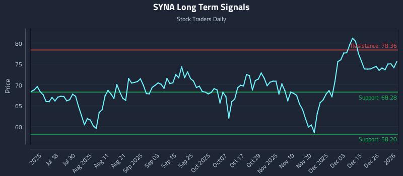 SYNA Long Term Analysis for January 3 2026