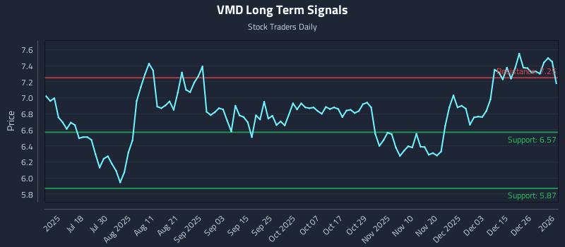 VMD Long Term Analysis for January 3 2026