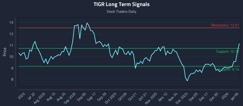 TIGR Long Term Analysis for January 6 2026