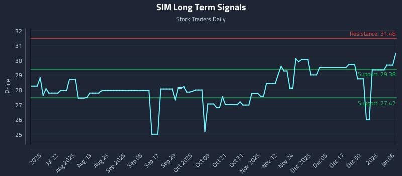 SIM Long Term Analysis for January 6 2026