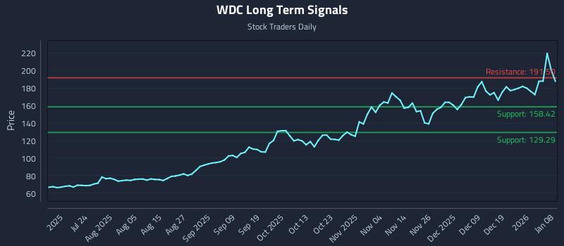 WDC Long Term Analysis for January 8 2026