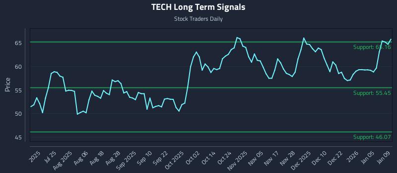 TECH Long Term Analysis for January 9 2026