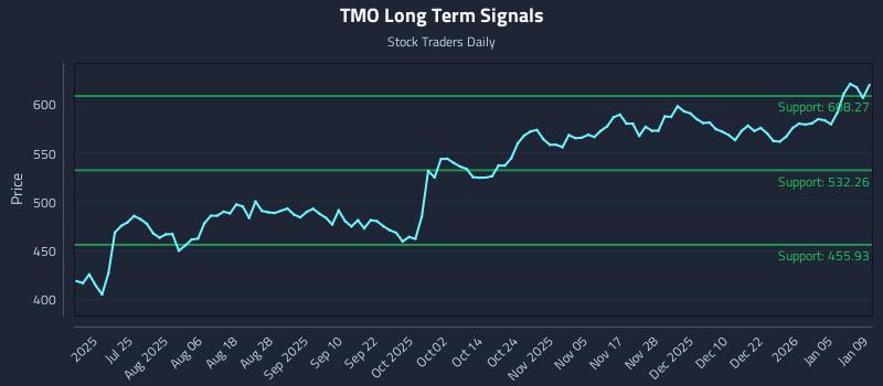 TMO Long Term Analysis for January 9 2026