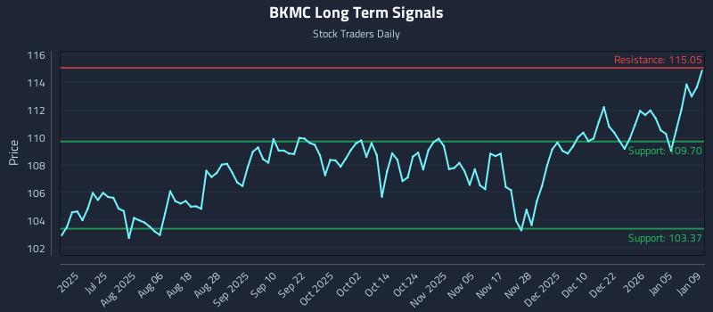 BKMC Long Term Analysis for January 10 2026