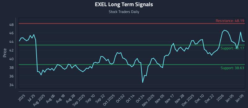 EXEL Long Term Analysis for January 11 2026 EXEL Long Term Analysis for January 11 2026