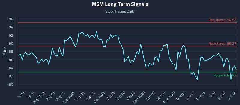 MSM Long Term Analysis for January 13 2026