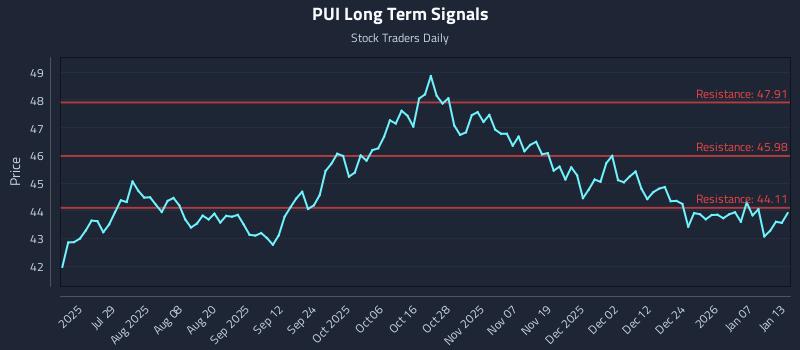 PUI Long Term Analysis for January 13 2026