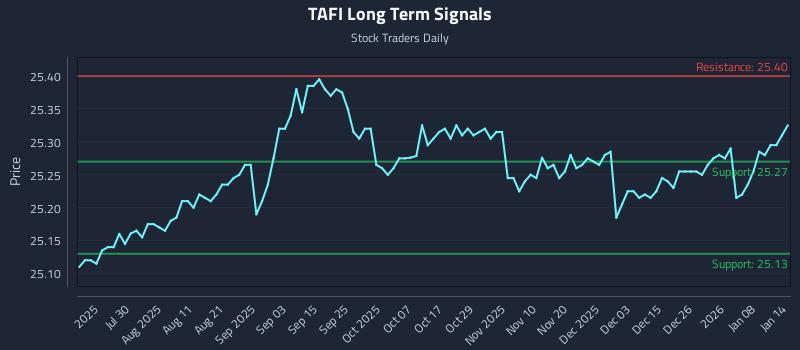 TAFI Long Term Analysis for January 14 2026