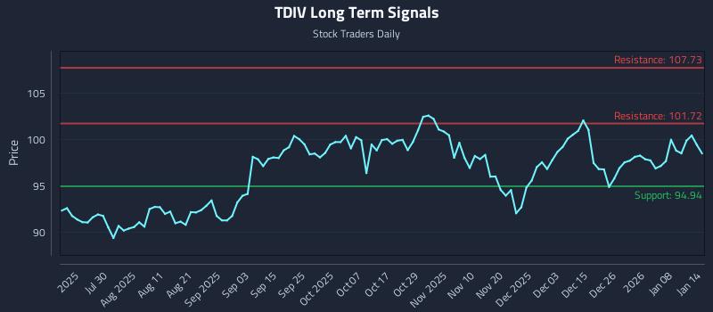 TDIV Long Term Analysis for January 14 2026