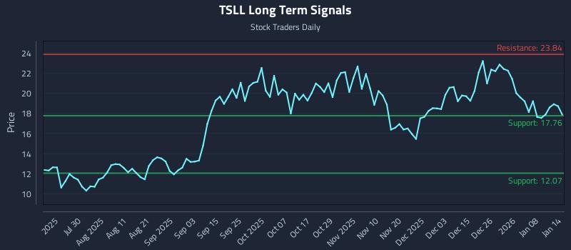 TSLL Long Term Analysis for January 14 2026