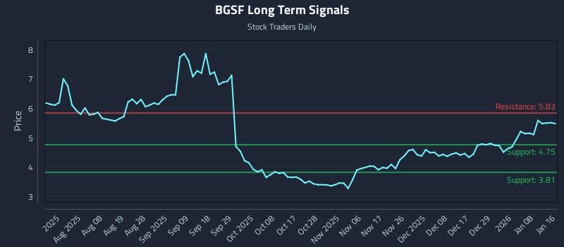 BGSF Long Term Analysis for January 18 2026