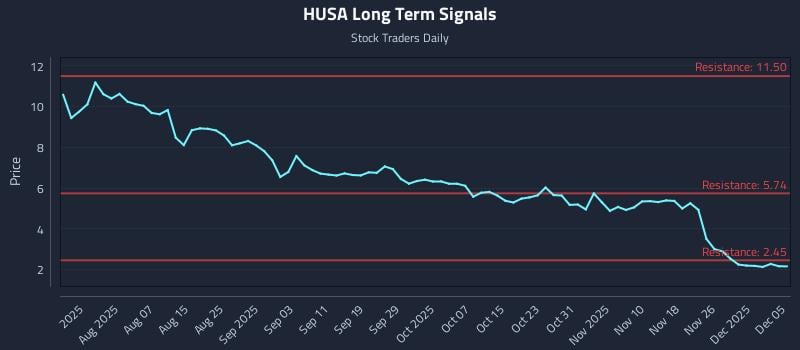 HUSA Long Term Analysis for January 18 2026