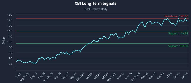 XBI Long Term Analysis for January 19 2026