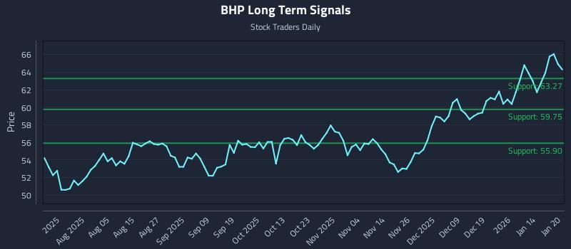 BHP Long Term Analysis for January 21 2026
