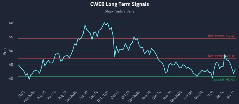 CWEB Long Term Analysis for January 21 2026