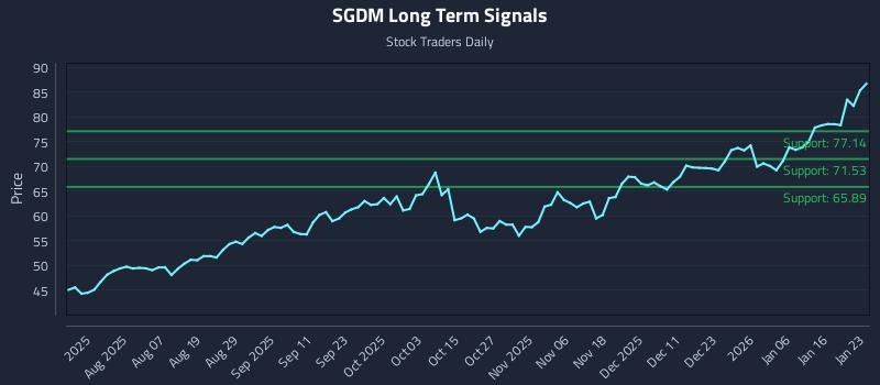 SGDM Long Term Analysis for January 25 2026