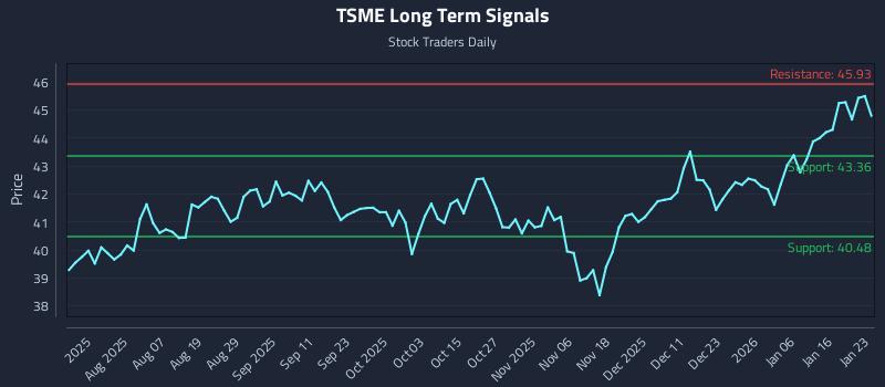 TSME Long Term Analysis for January 25 2026