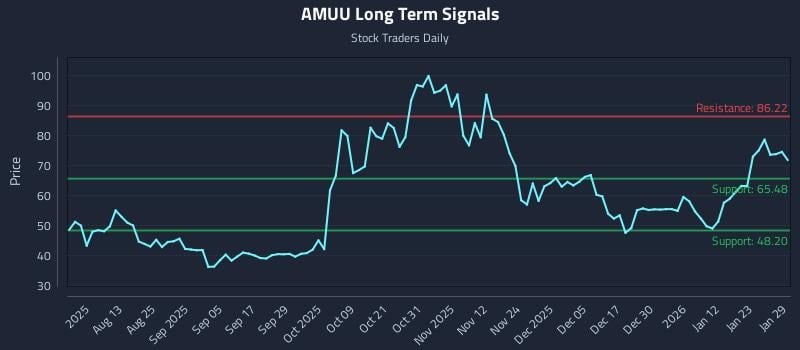 AMUU Long Term Analysis for January 29 2026
