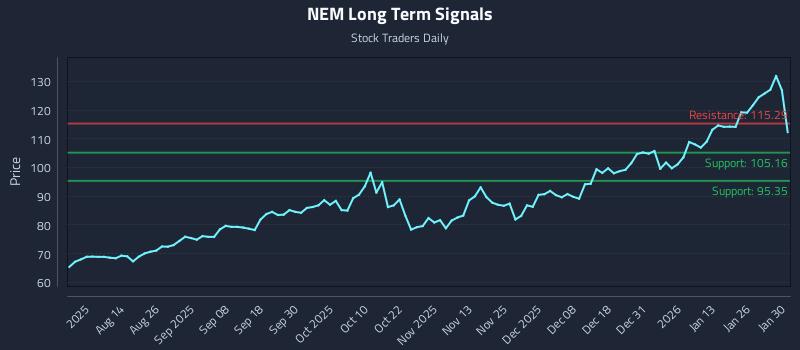 NEM Long Term Analysis for January 30 2026