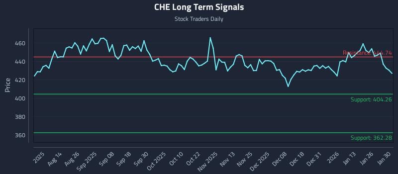 CHE Long Term Analysis for January 31 2026 CHE Long Term Analysis for January 31 2026