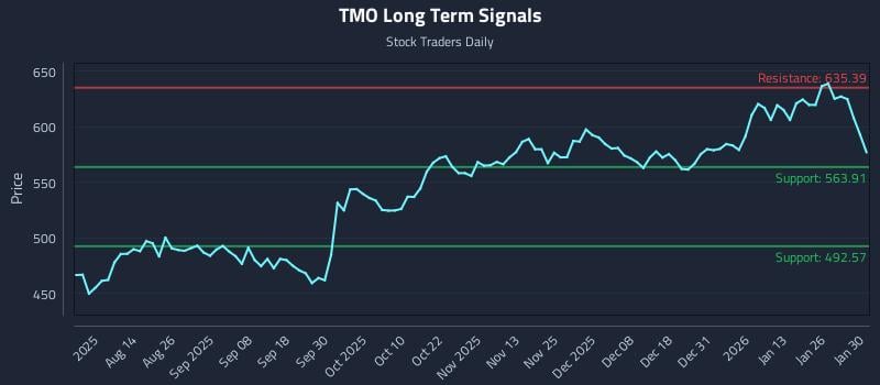 TMO Long Term Analysis for January 31 2026