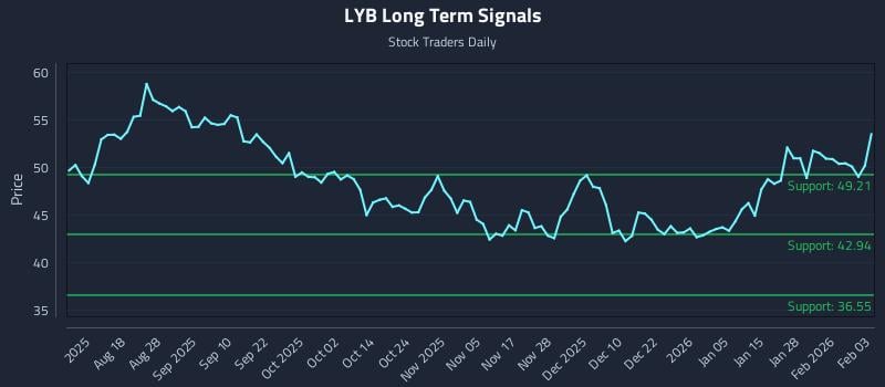 LYB Long Term Analysis for February 3 2026