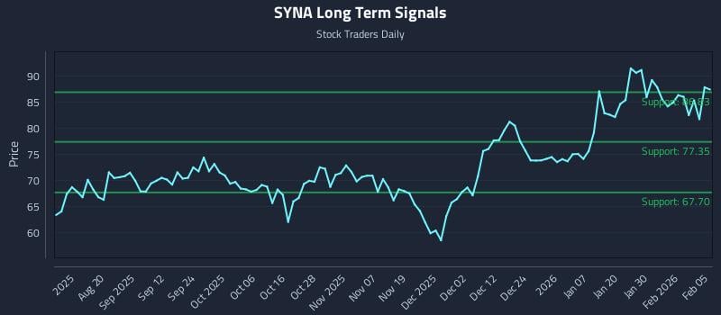 SYNA Long Term Analysis for February 5 2026