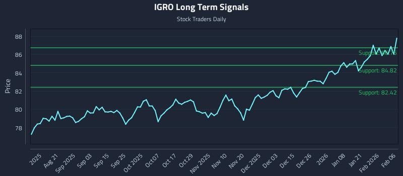 IGRO Long Term Analysis for February 6 2026
