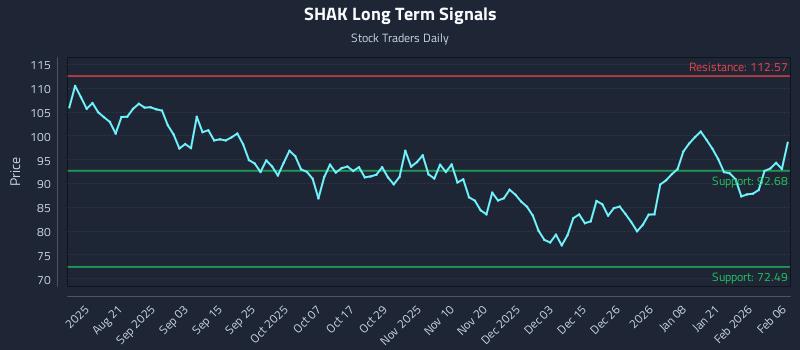 SHAK Long Term Analysis for February 8 2026