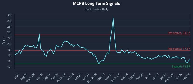 MCRB Long Term Analysis for February 10 2026