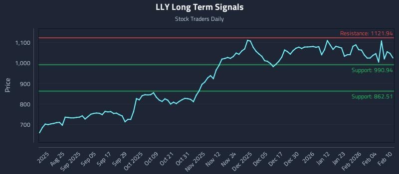 LLY Long Term Analysis for February 10 2026